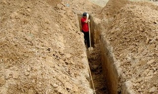 Копка траншей для фундамента от 948 руб. | ГОСТСТРОЙ в Санкт-Петербурге